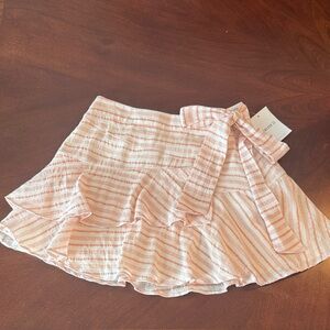 Forever 21 Pink Striped Mini Skirt